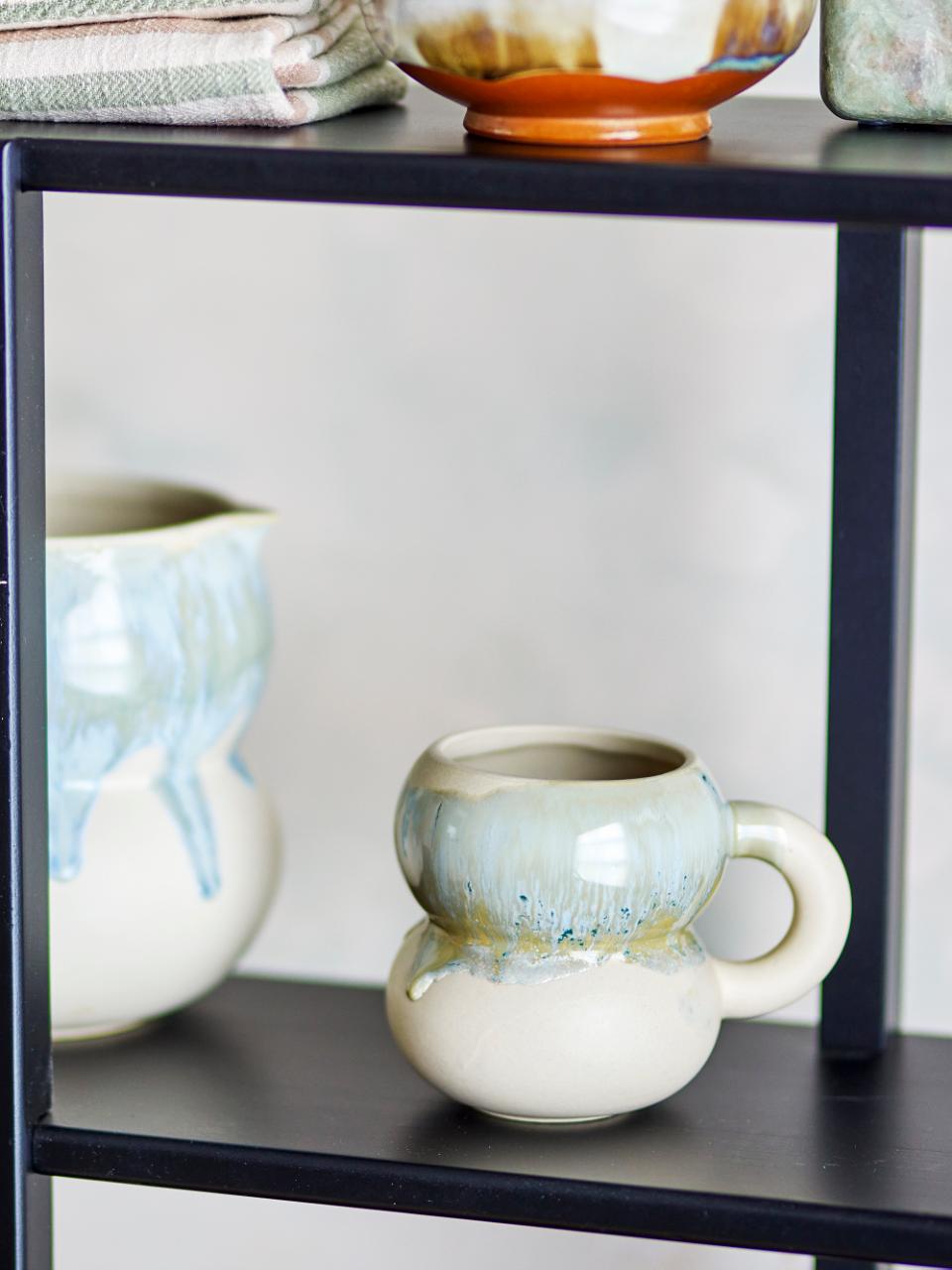 Luna Cup, Blue, Stoneware