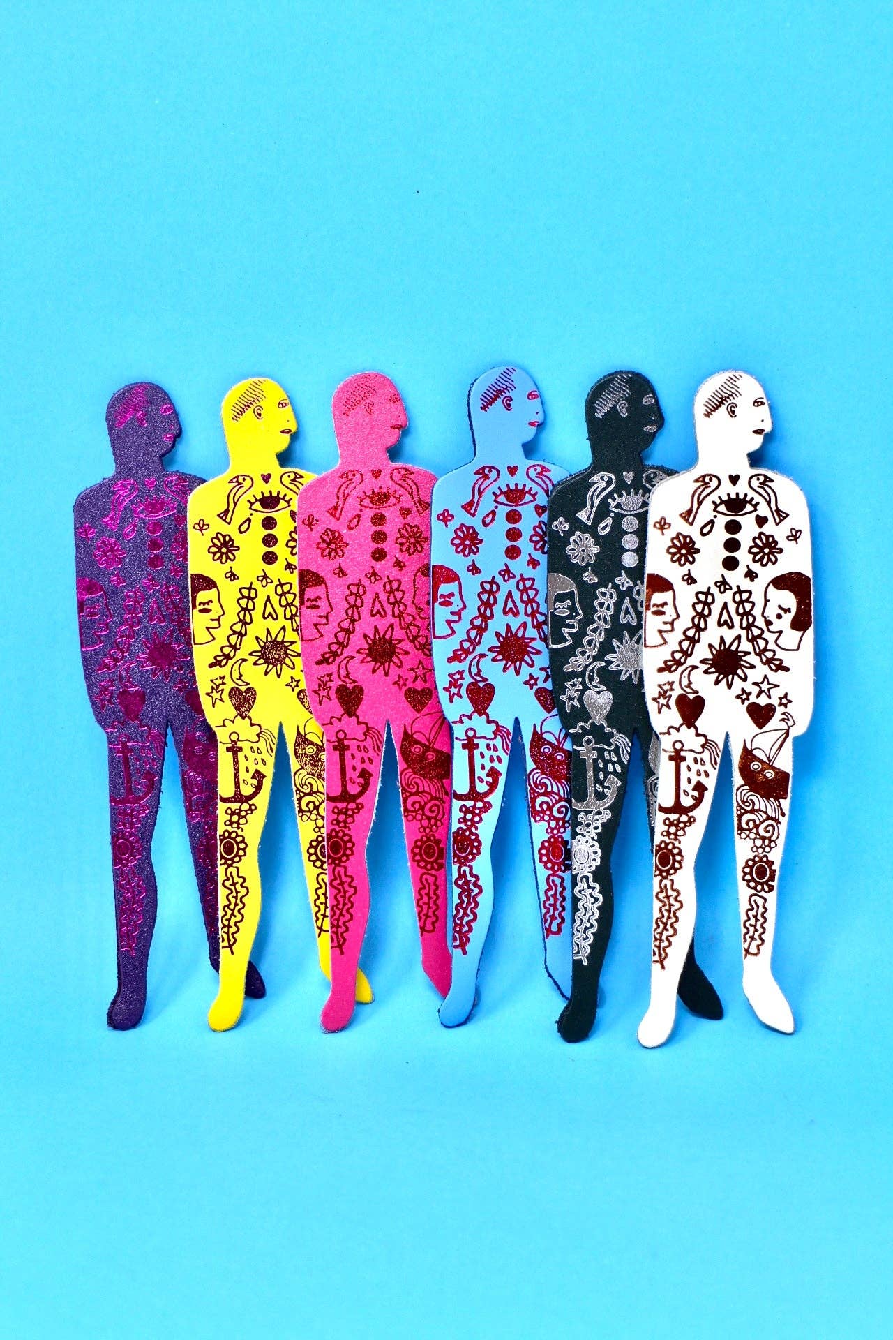 Tattooed Nudist Bookmarks