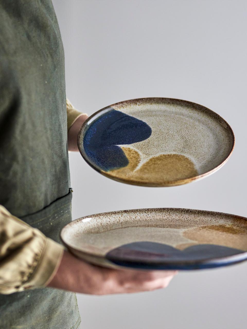 Jules Plate, Grey, Stoneware