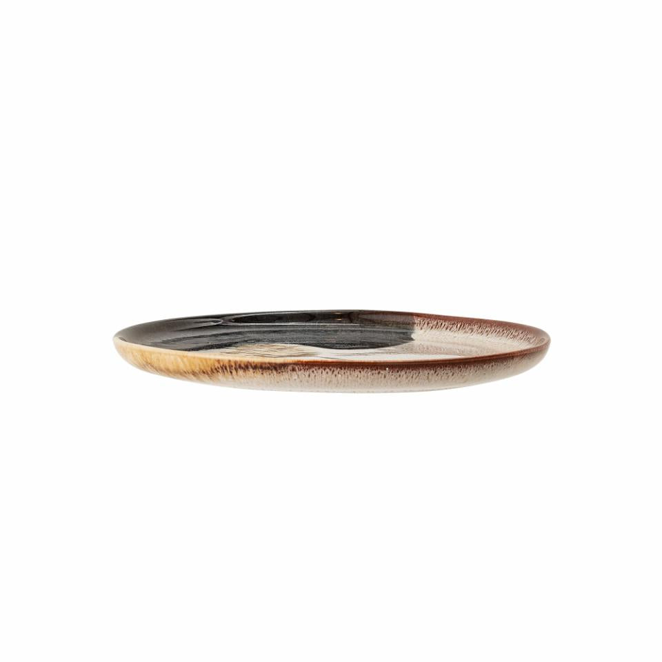 Jules Plate, Grey, Stoneware
