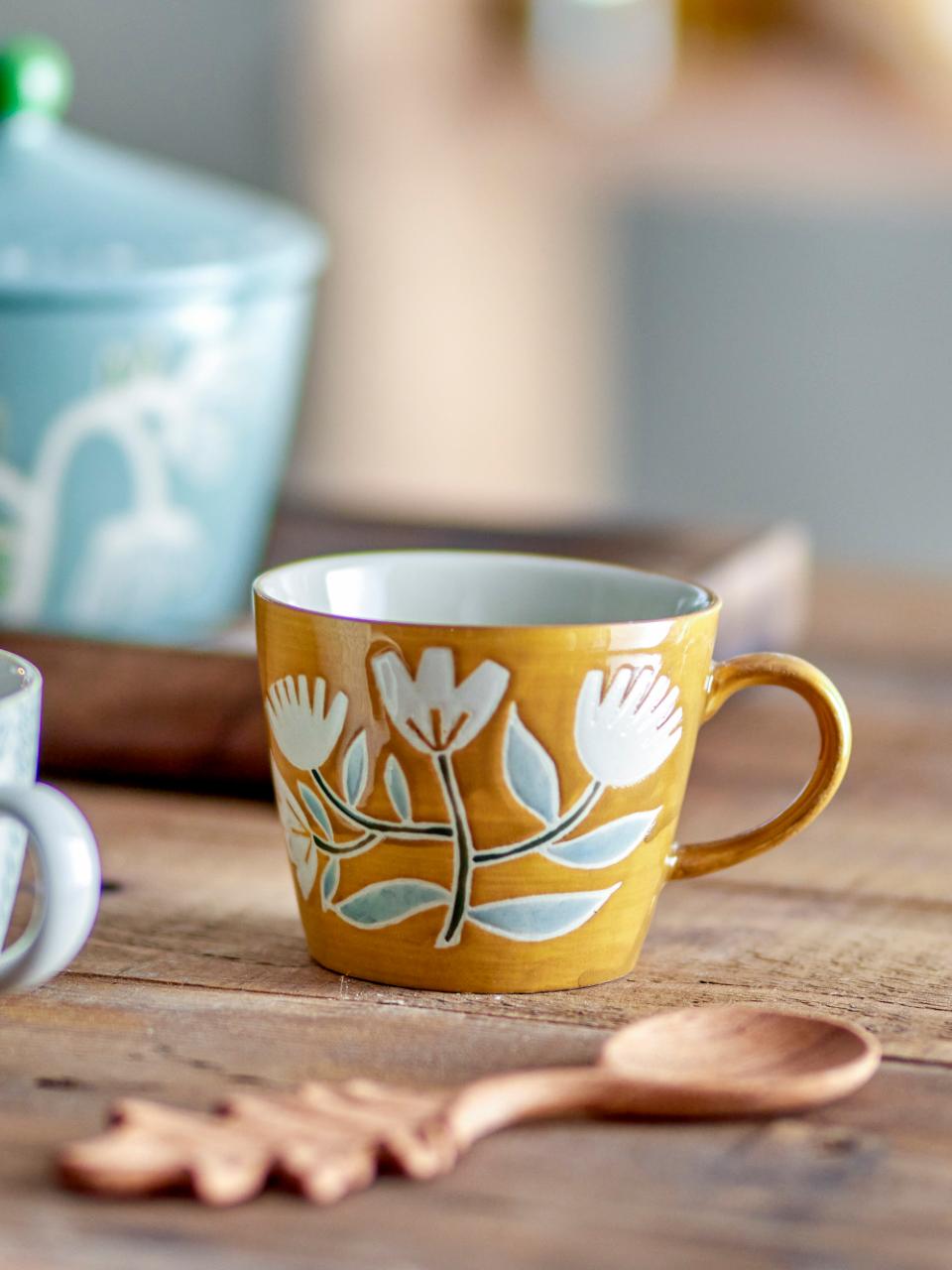 Tangier Cup, Green, Stoneware
