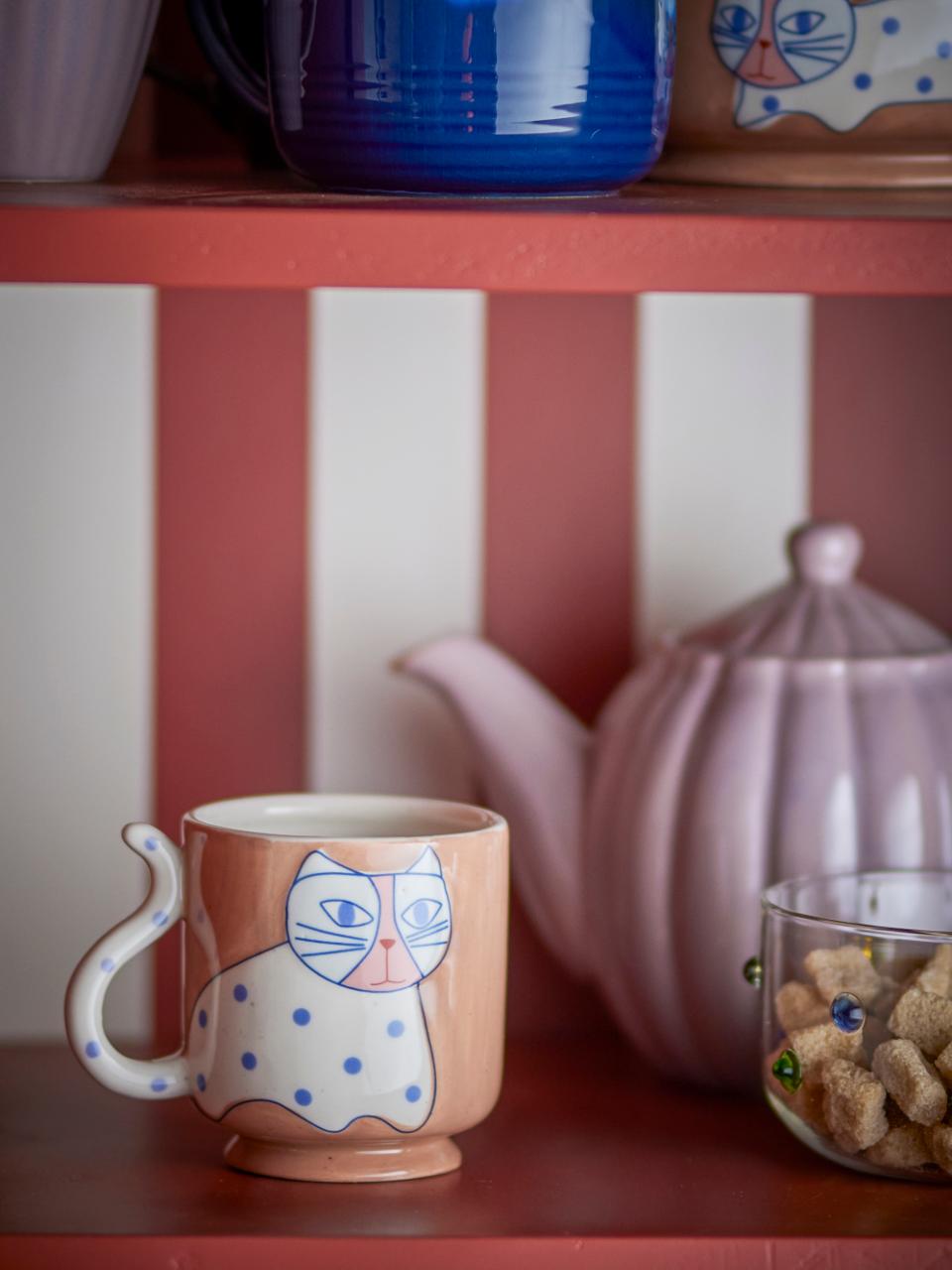 Missy Mug, Brown, Stoneware