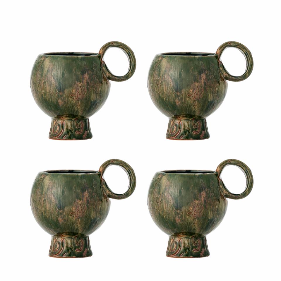 Avonlea Cup, Green, Stoneware