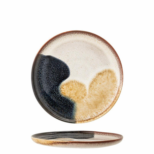 Jules Plate, Grey, Stoneware