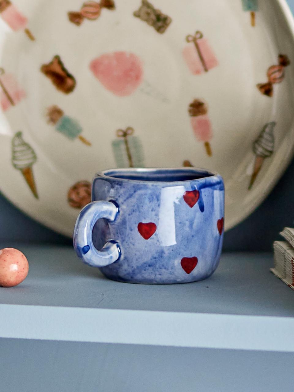 Nini Cup, Blue, Stoneware