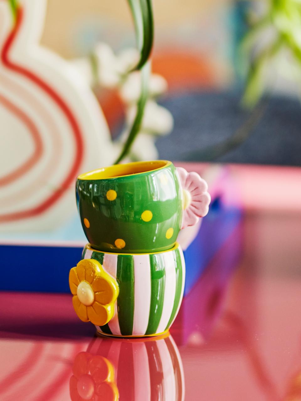 Haisy Cup, Multi, Stoneware