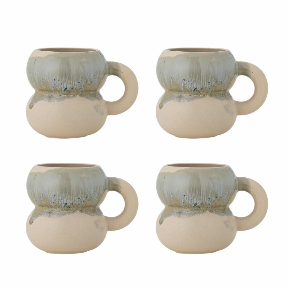 Luna Cup, Blue, Stoneware
