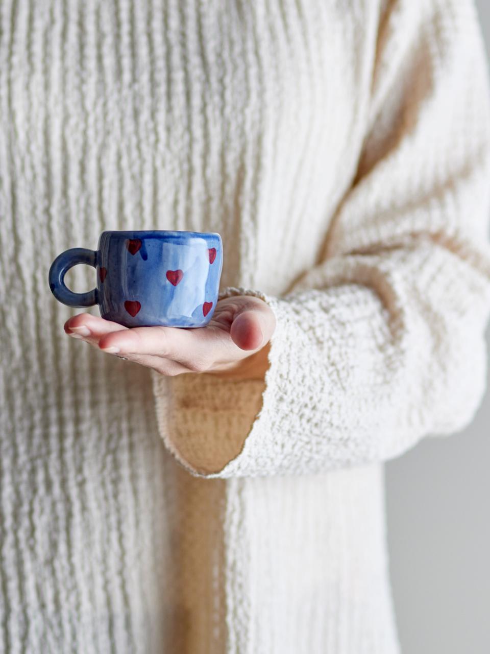 Nini Cup, Blue, Stoneware