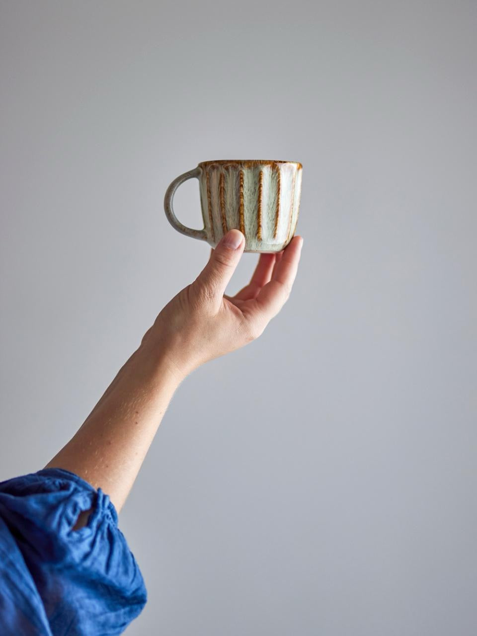 Fleur Cup, Nature, Stoneware