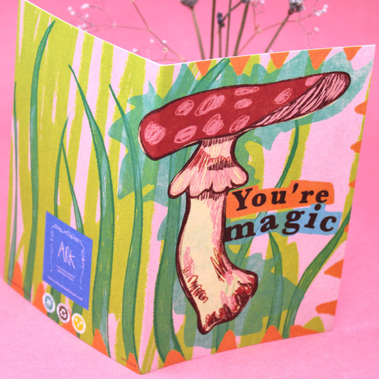 You're Magic Greetings Card