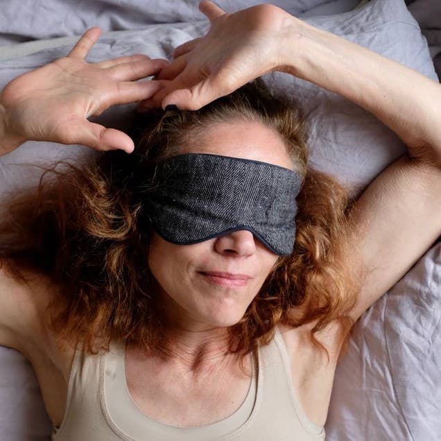 Eye Mask - Linen/Merino