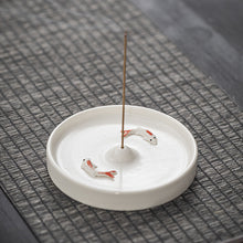 Ceramic Fish Incense Sticks Holder