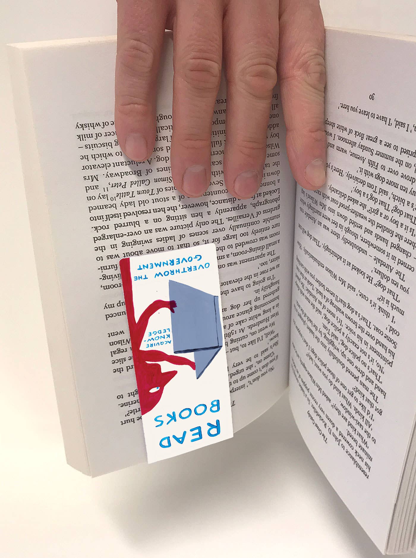 David Shrigley Magnetic Bookmark Read Books