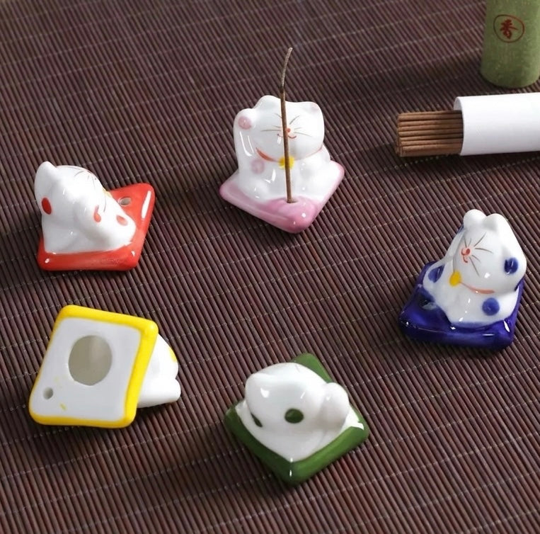Cat Incense Holder