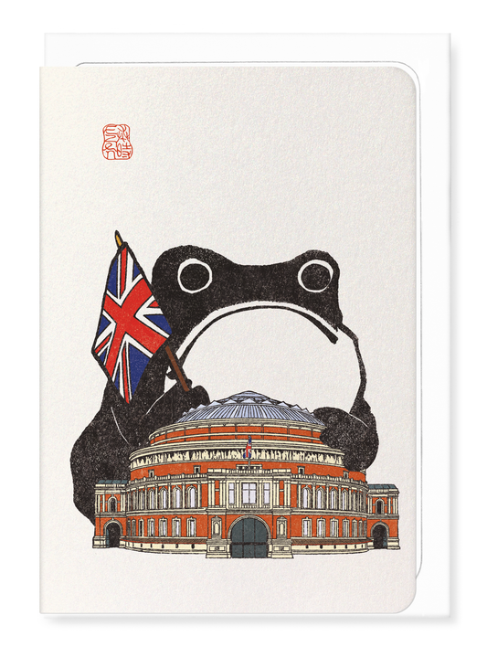 ROYAL ALBERT HALL EZEN FROG: Greeting Card