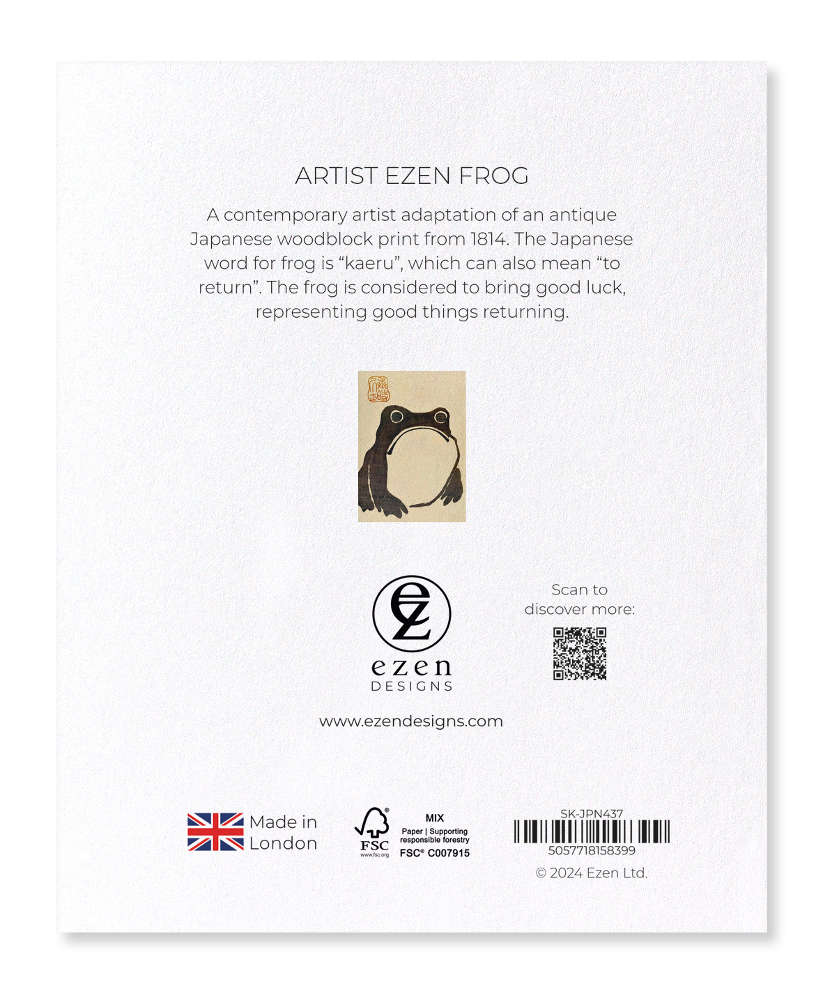 ARTIST EZEN FROG: Sticker Set