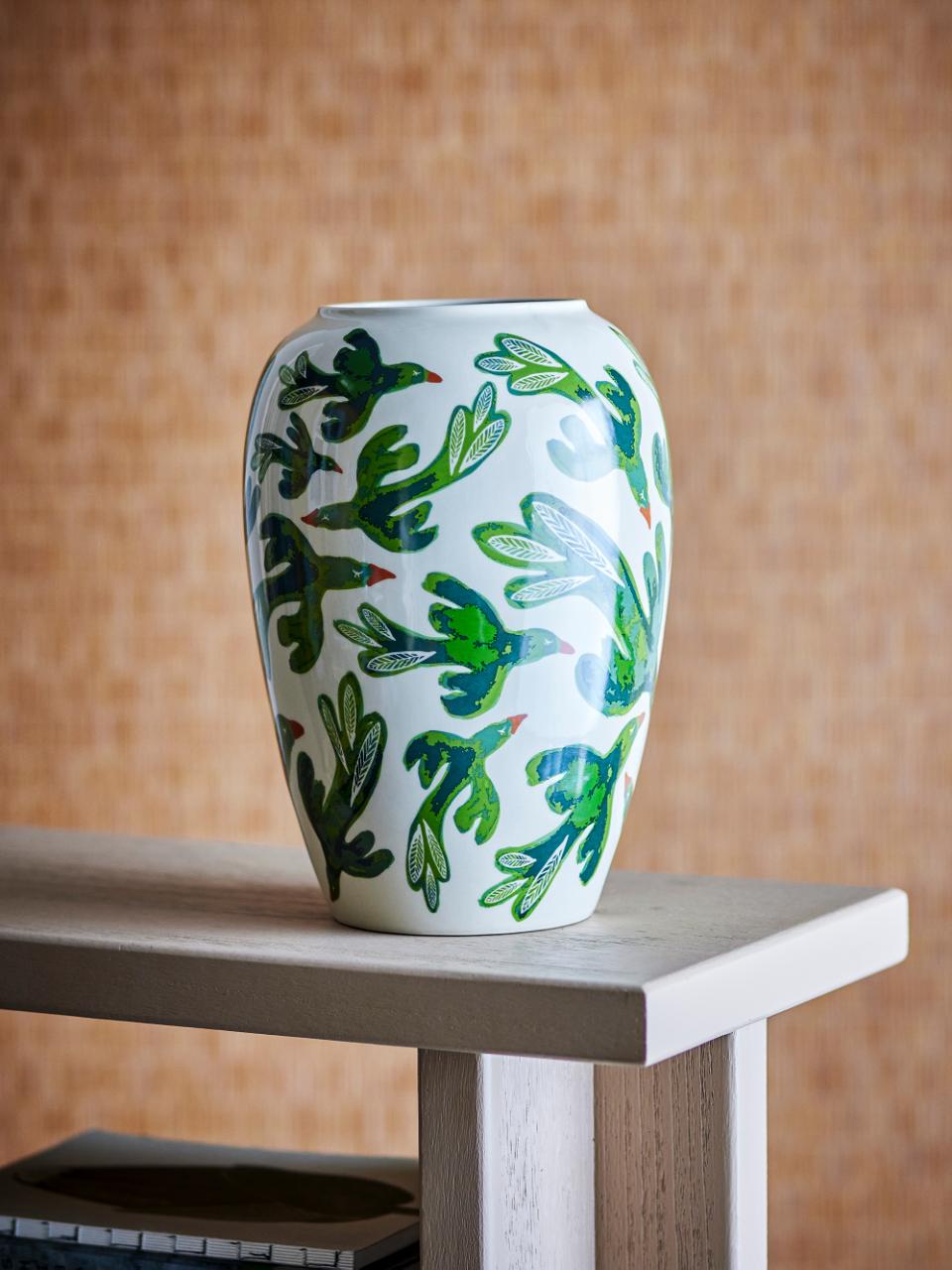 Birdliva Vase, Multi, Stoneware