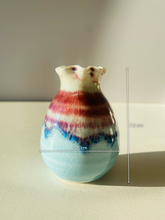 Handmade Middle Blue Colour Little Vases