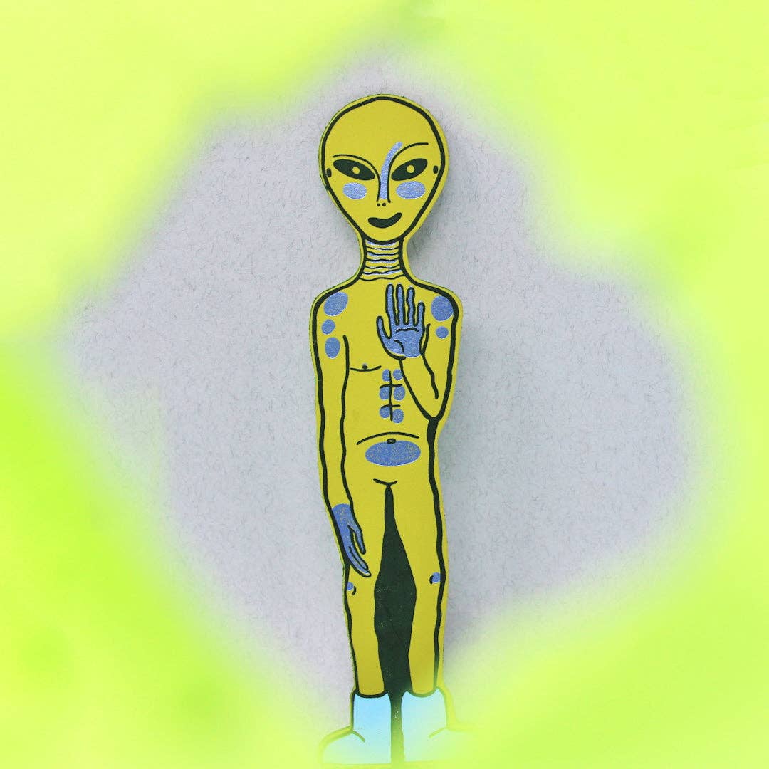 Alien Bookmark