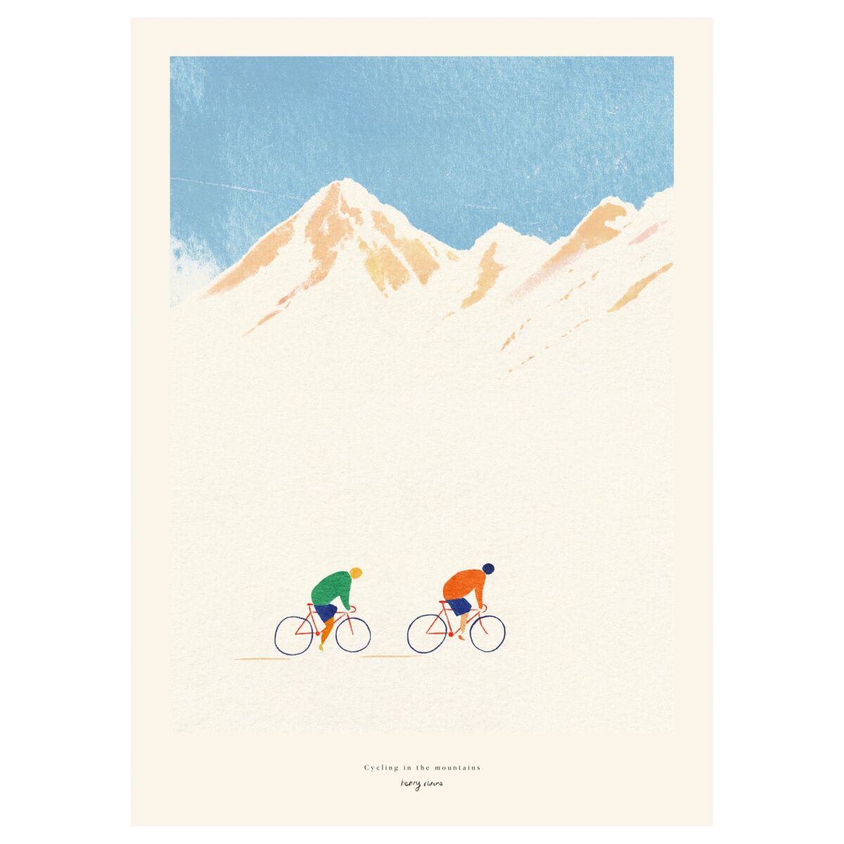 Cycling in the mountains
