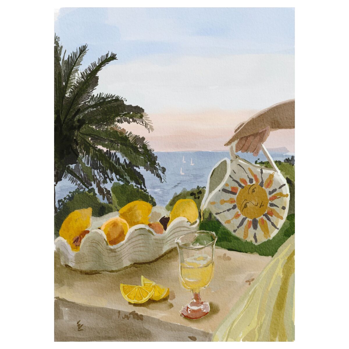 Sun and lemons