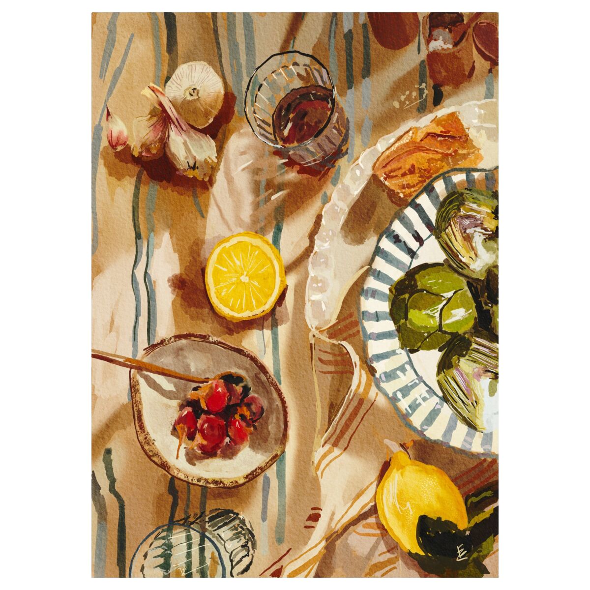 Mediterranean lunch