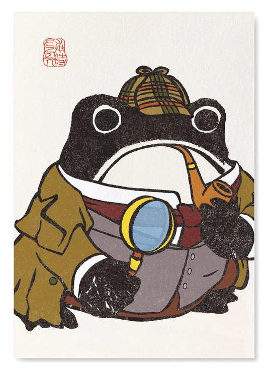 SHERLOCK EZEN FROG: Art Print