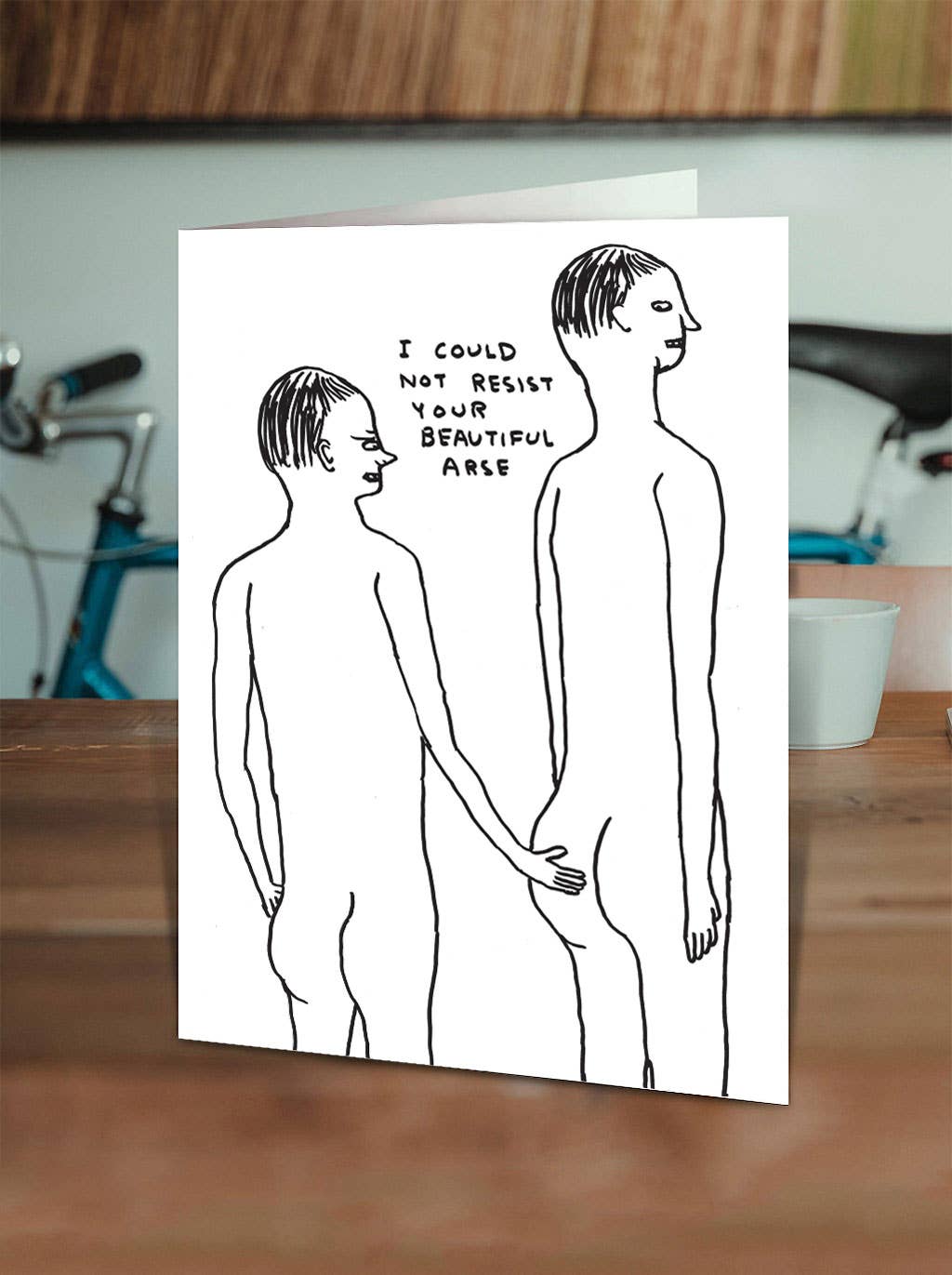 David Shrigley Card Beautiful Arse