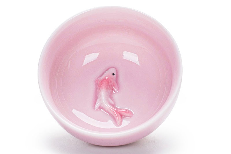 Fish Tea Cups-pink