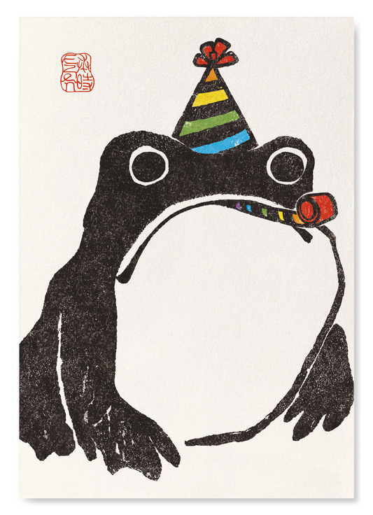 PARTY FROG: Japanese Art Print