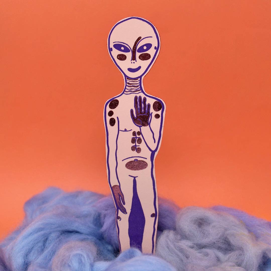 Alien Bookmark