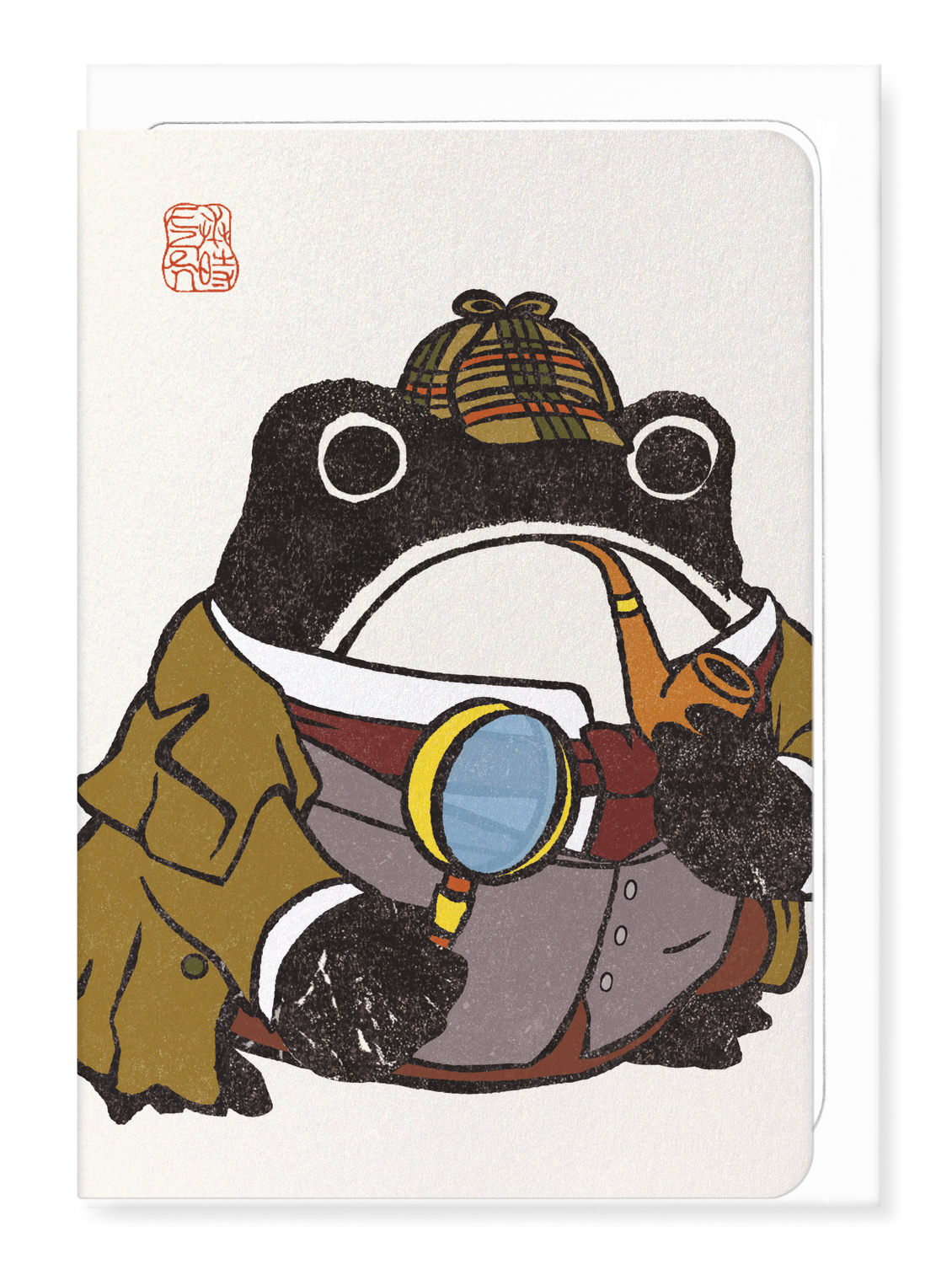 SHERLOCK EZEN FROG: Greeting Card