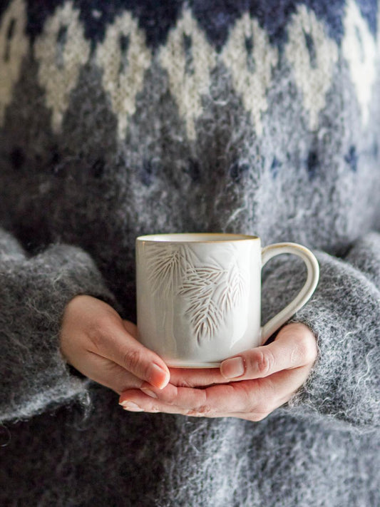 Winter Cup, Nature, Stoneware