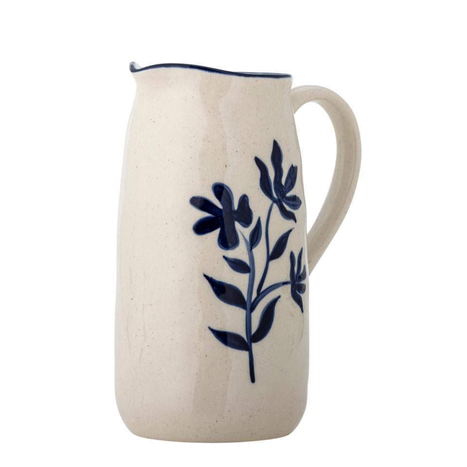 Eimy Jug, Blue, Stoneware