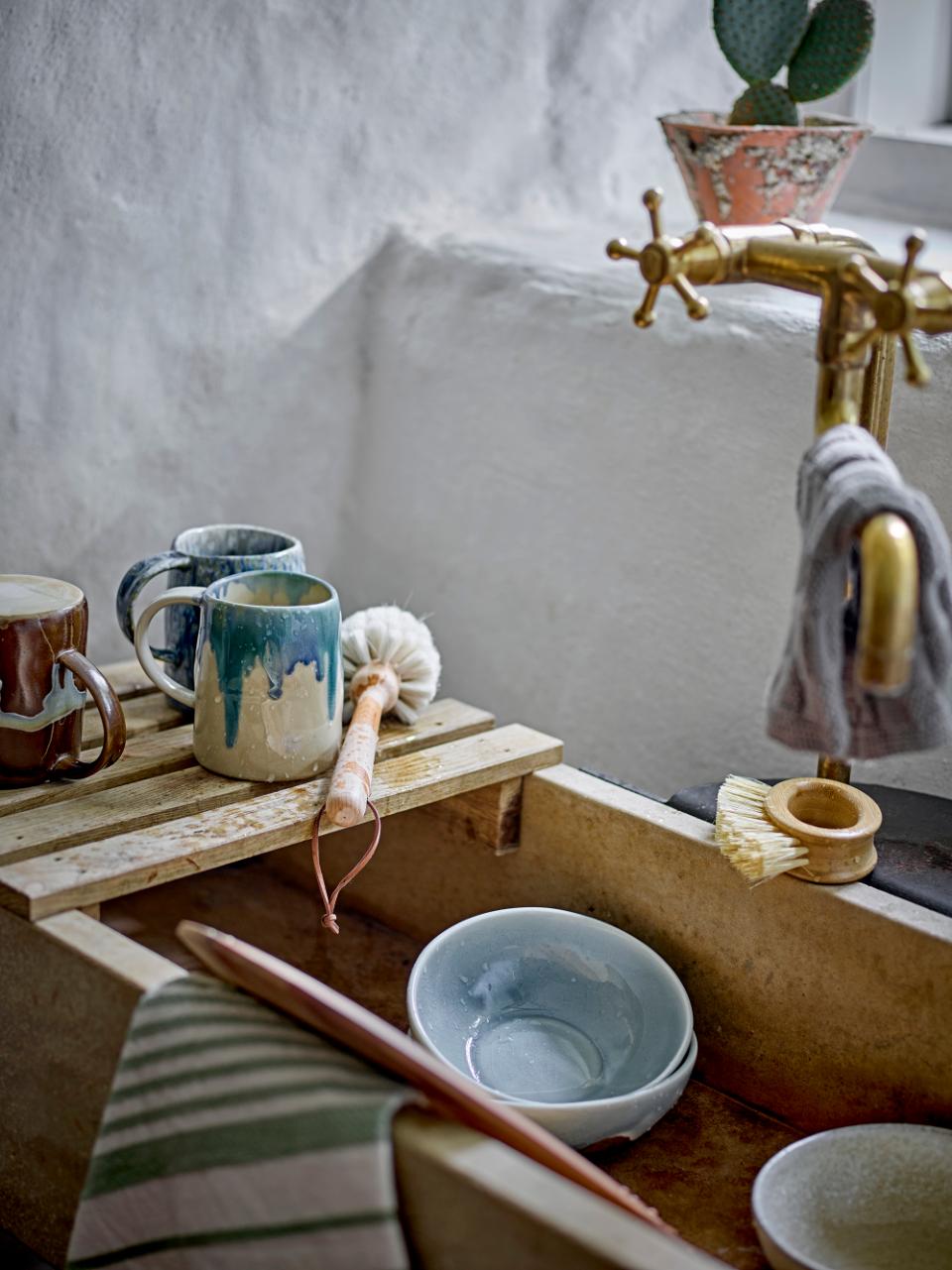 Yori Mug, Blue, Stoneware