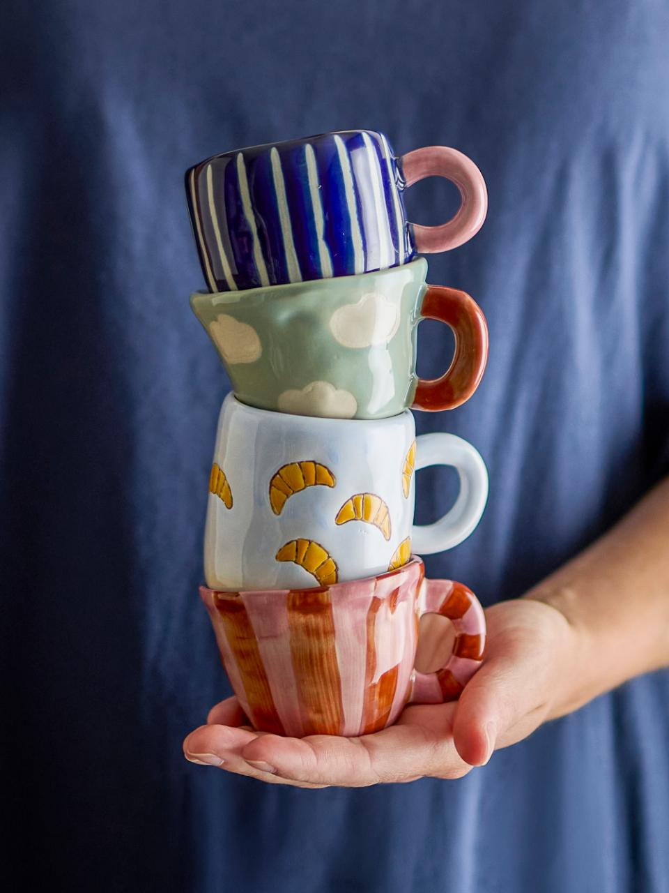 Millie Cup, Multi, Stoneware