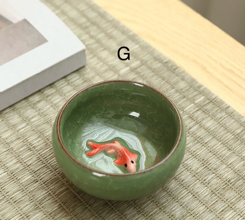 Fish Tea Cups