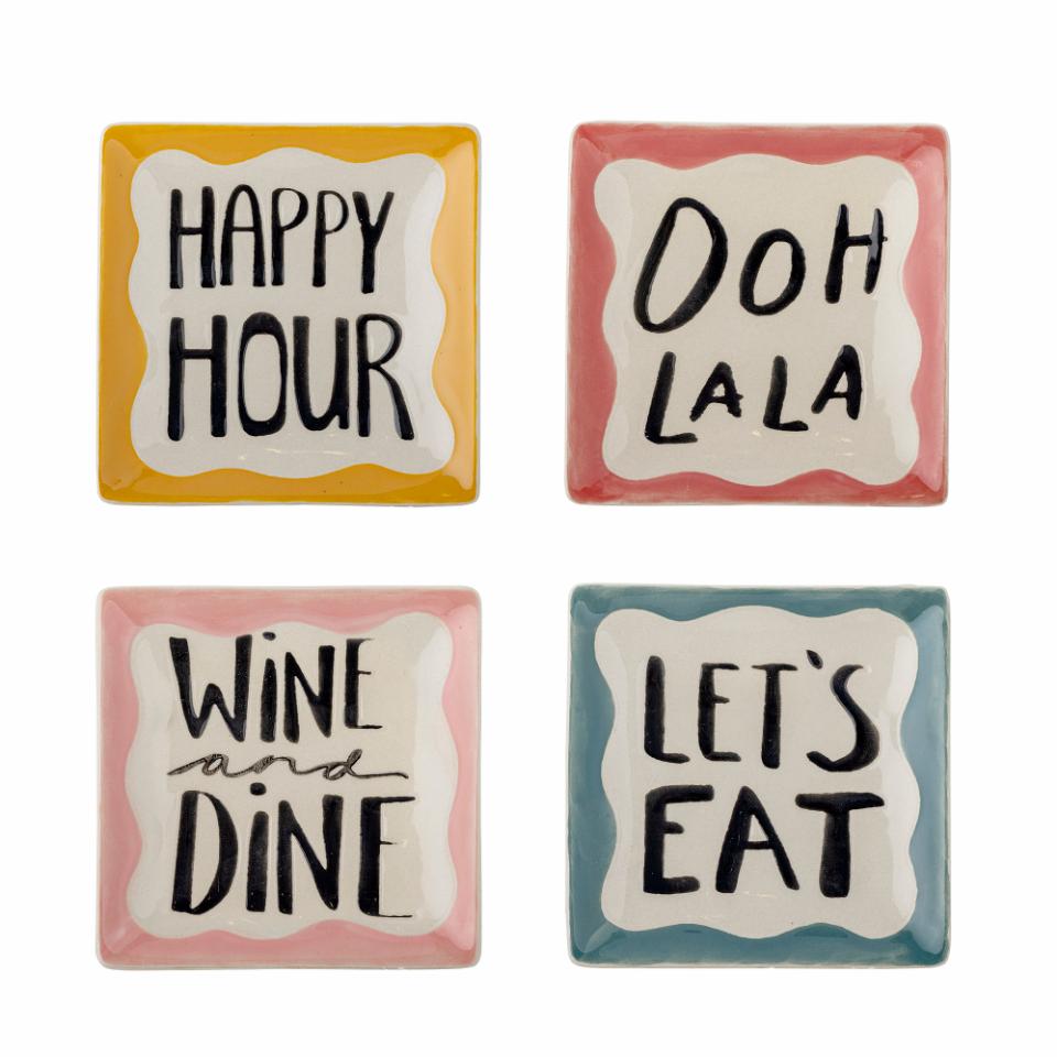 Soline Plate, Multi, Stoneware