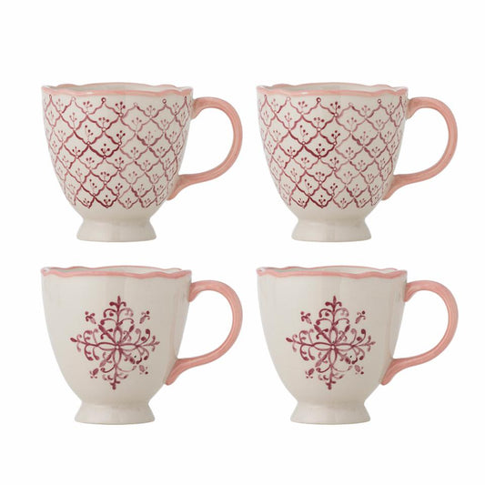 Wonderland Mug, Rose, Stoneware