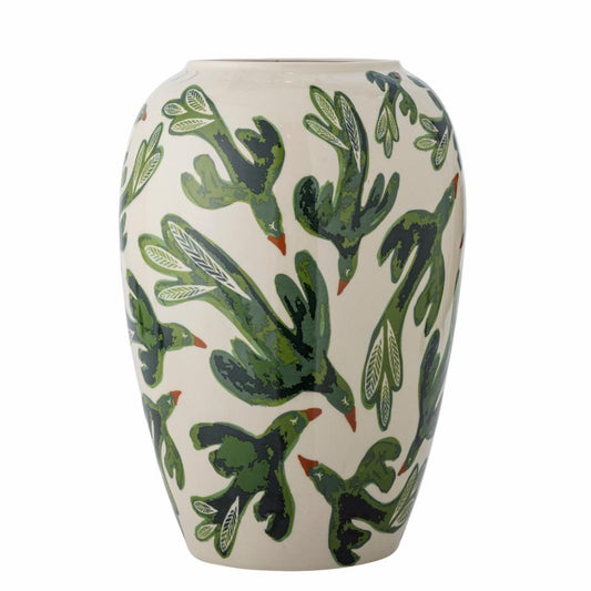 Birdliva Vase, Multi, Stoneware