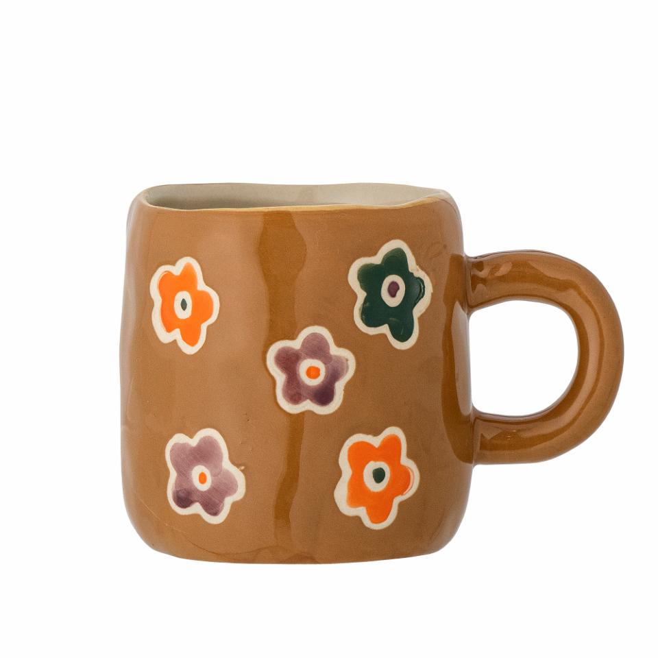 Addy Cup, Green, Stoneware