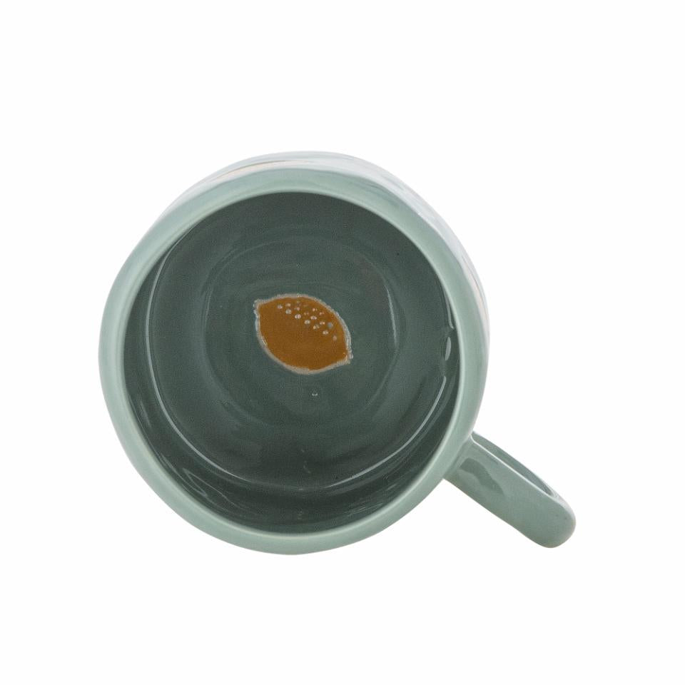 Agnes Cup, Green, Stoneware