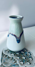 Handmade White Crackle Vases