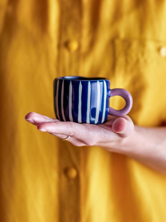 Nini Cup, Blue, Stoneware