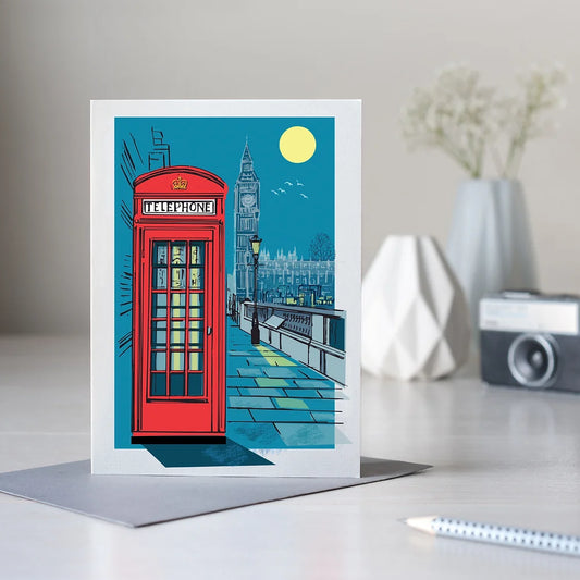 Telephone Box Card