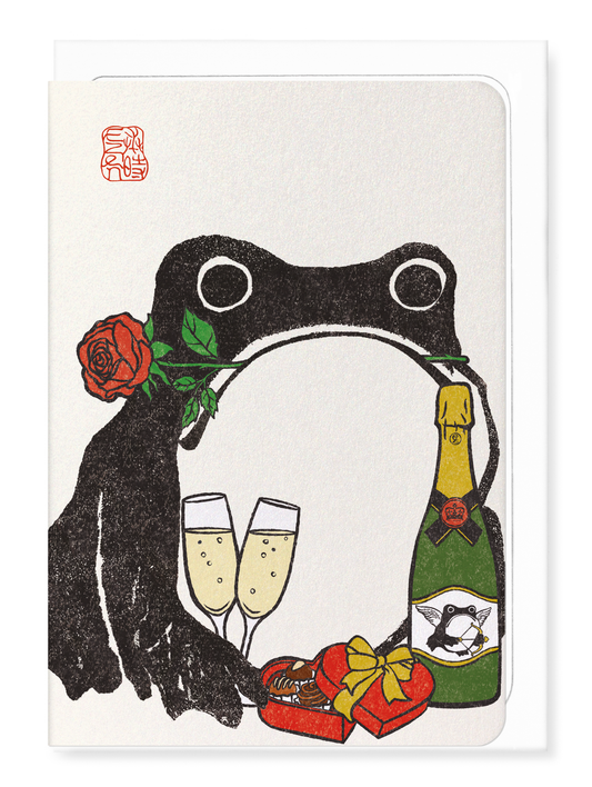 VALENTINE'S EZEN FROG: Greeting Card