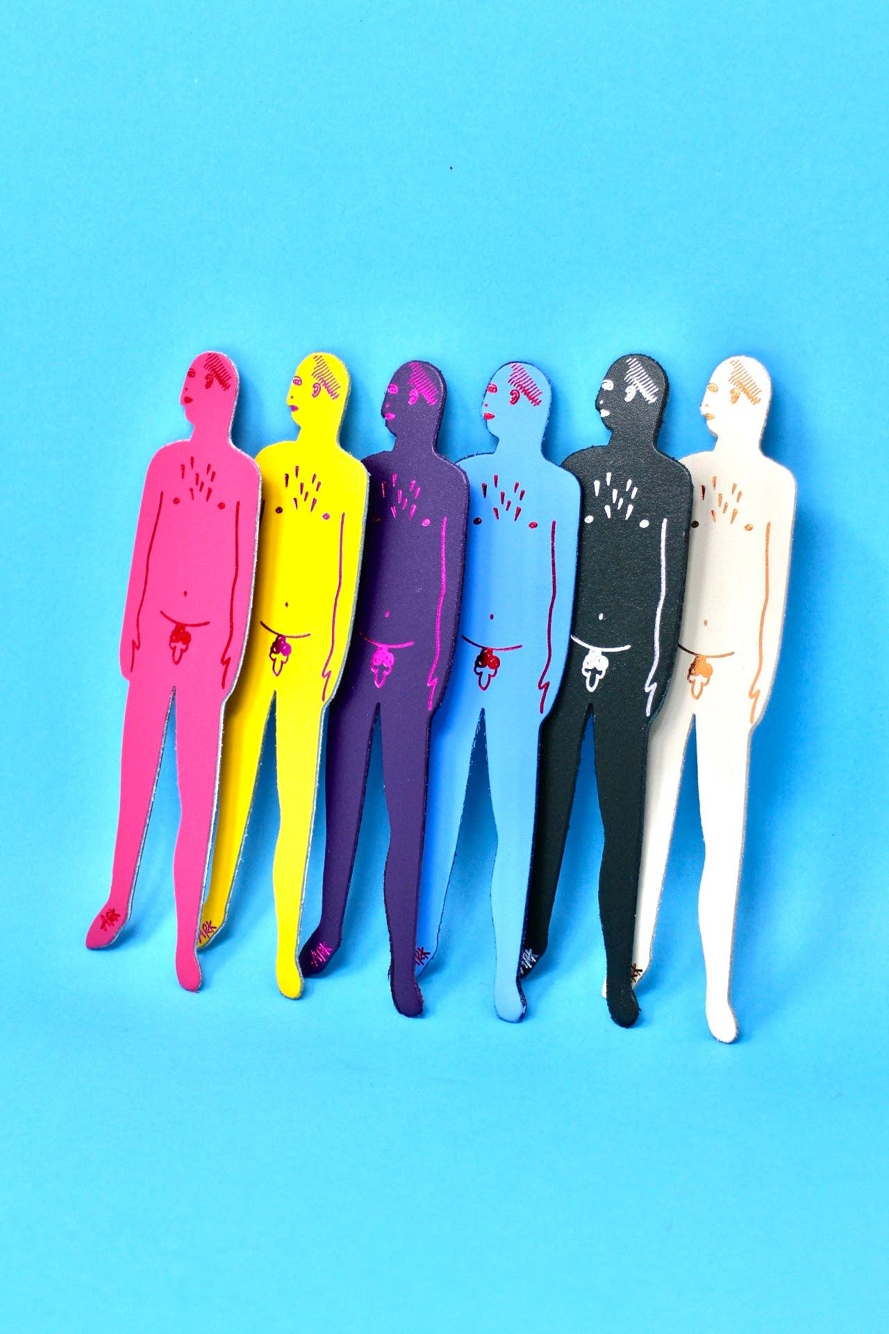 Tattooed Nudist Bookmarks