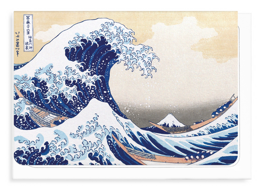 GREAT WAVE OFF KANAGAWA (1831): Japanese Greeting Card