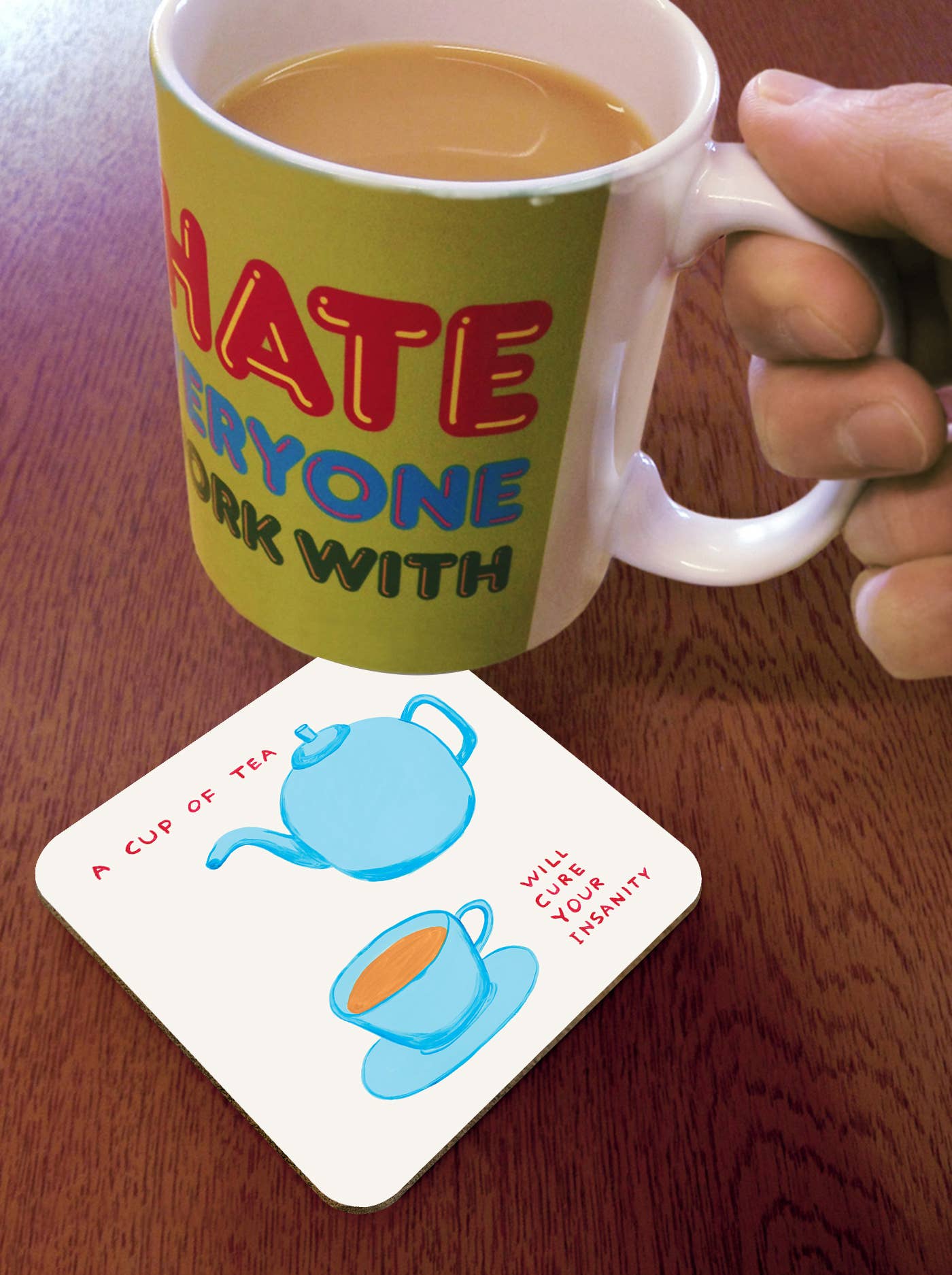 Funny Coaster - Cup Of Tea