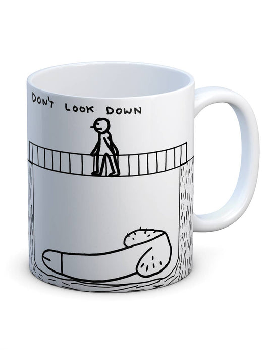 David Shrigley Mug Dont Look Down